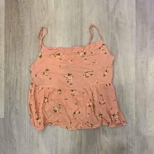 Floral American Eagle Tank Top
